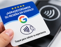 Tarjeta NFC de Reseñas de Google (Diseño en Español) – Consigue más opiniones en 1 toque